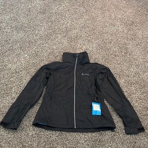 Columbia Womens Switchback III Jacket Black MEDIUM Rain Jacket Water Resistant